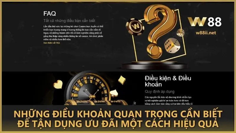 Những điều khoản quan trọng cần biết để tận dụng ưu đãi một cách hiệu quả